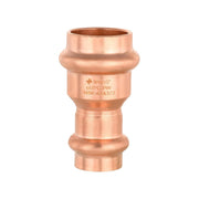 3/4" x 1/2" Copper Press Coupling NO Stop (Lead Free)