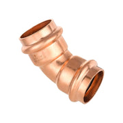 30 Pcs 1" Press Copper 45° Elbow (Lead Free)