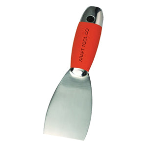 1-1/2" Feather Strong Stainless Steel Putty Knife with Sure Grip Handle