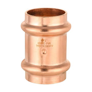 1" Press Copper Coupling w/Stop (Lead Free)