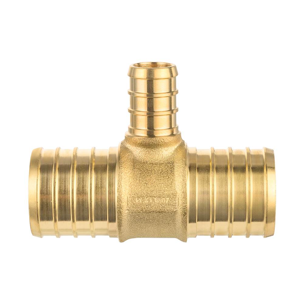 30 Pcs PEX-B Crimp 1" PEX x 1" PEX x 1/2" PEX Reducing Tee (Lead Free)