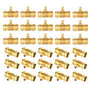 30 Pcs 1" x 1" x 1/2" Press x Press x PEX Expansion Brass Tee (Lead Free)