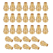 30 Pcs 1-1/2" Press x 1-1/2" PEX Crimp Brass Adapter (Lead Free)