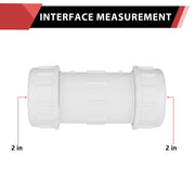 2" PVC Compression Coupling