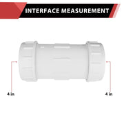 4" PVC Compression Coupling