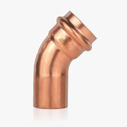1" 45° Press Copper Street Elbow (Lead Free)