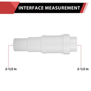 2-1/2" PVC Expansion Coupling
