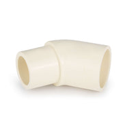 3/4" CPVC CTS 45° Street Elbow (Spigot x Socket)