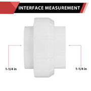1-1/4" PVC FIP Union