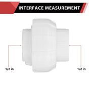 1/2" PVC FIP Union