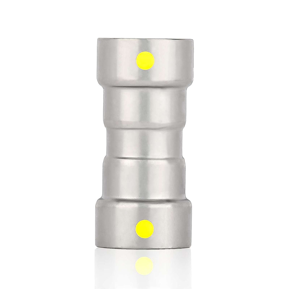 10 Pcs 3/4" Carbon Press Coupling W/Stop