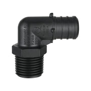 30 Pcs PEX-B Crimp 3/4" x 1/2" Male PPSU Elbow
