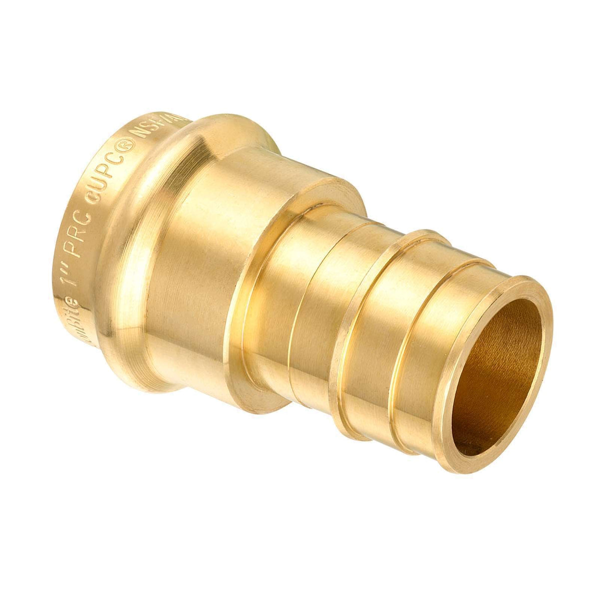 2" Press x 2" PEX Expansion Brass Adapter (Lead Free)