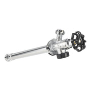 1/2" Push Fit x 3/4" Hose Bibb, 8" Anti Siphon Frost Free Sillcock