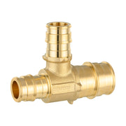 PEX A Expansion 3/4" x 1/2" x 1/2" PEX Expansion Reducing Tee (Lead Free)