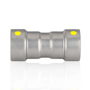 1" Carbon Press Coupling W/Stop