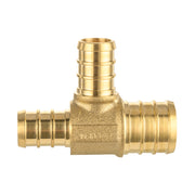 PEX-B Crimp 1" PEX x 3/4" PEX x 3/4" PEX Reducing Tee (Lead Free)