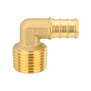 30 Pcs PEX-B Crimp 3/4" PEX x 3/4" Male Threaded Elbow (Lead Free)