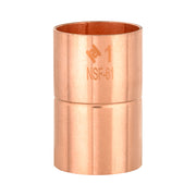 30 Pcs 1" Copper Coupling With Rolled Stop at Wholesale Price