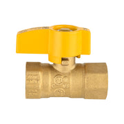 10 Pcs 1/2" FNPT Gas Valve, Yellow