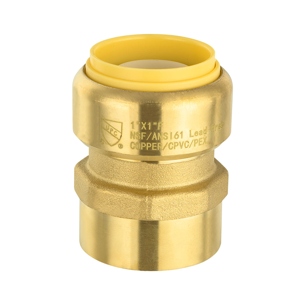 1/2" x 1/2" F Push Fit Female Adapter