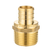 30 Pcs PEX-B Crimp 3/4" PEX x 3/4" Male Threaded Adapter (Lead Free)