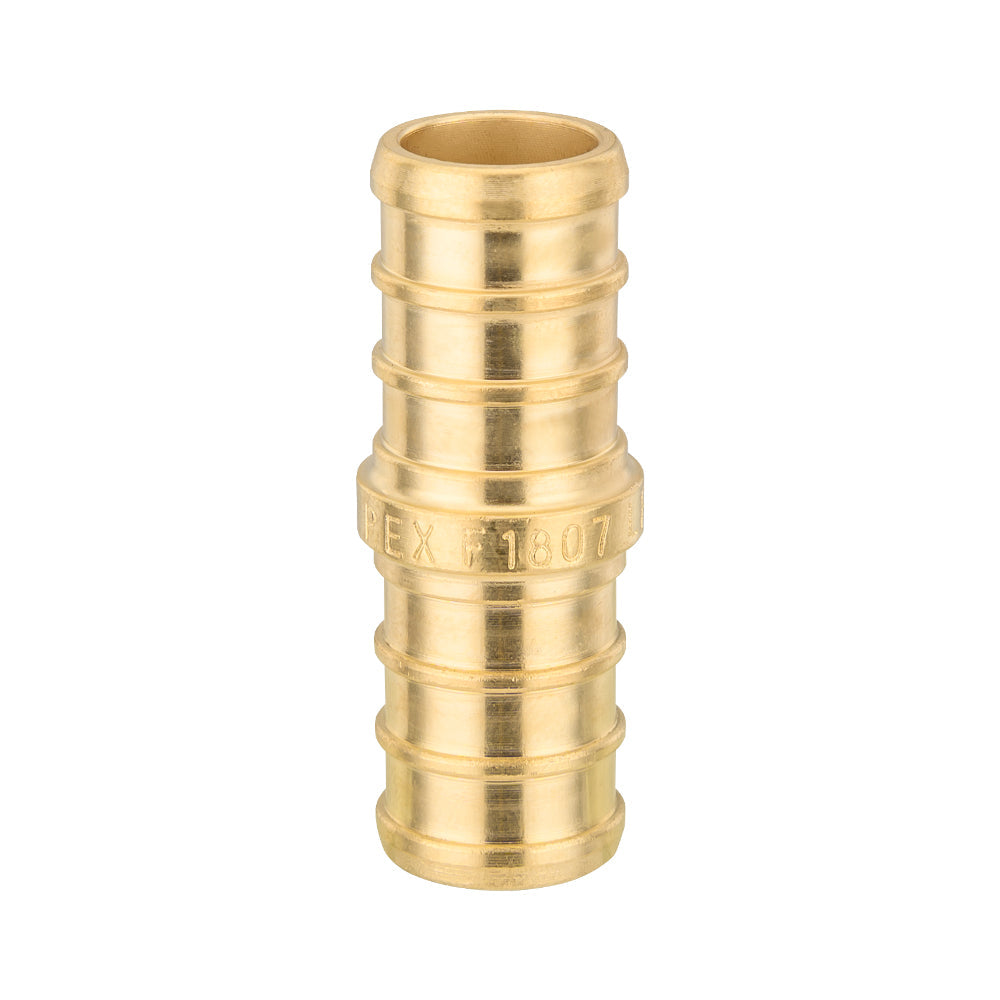 30 Pcs PEX-B Crimp 1/2" PEX x 1/2" PEX Coupling (Lead Free)