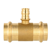 30 Pcs 1" x 1" x 1/2" Press x Press x PEX Expansion Brass Tee (Lead Free)
