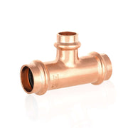 3/4" x 3/4" x 1/2" Press Copper Tee (Lead Free)
