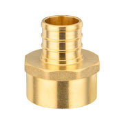 30 Pcs PEX-B Crimp 3/4" PEX x 1" Female Threaded Adapter (Lead Free)