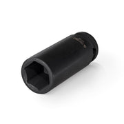 Teng Tools 6 Point SAE Deep 1/2 Inch Drive Chrome Molybdenum Impact Sockets