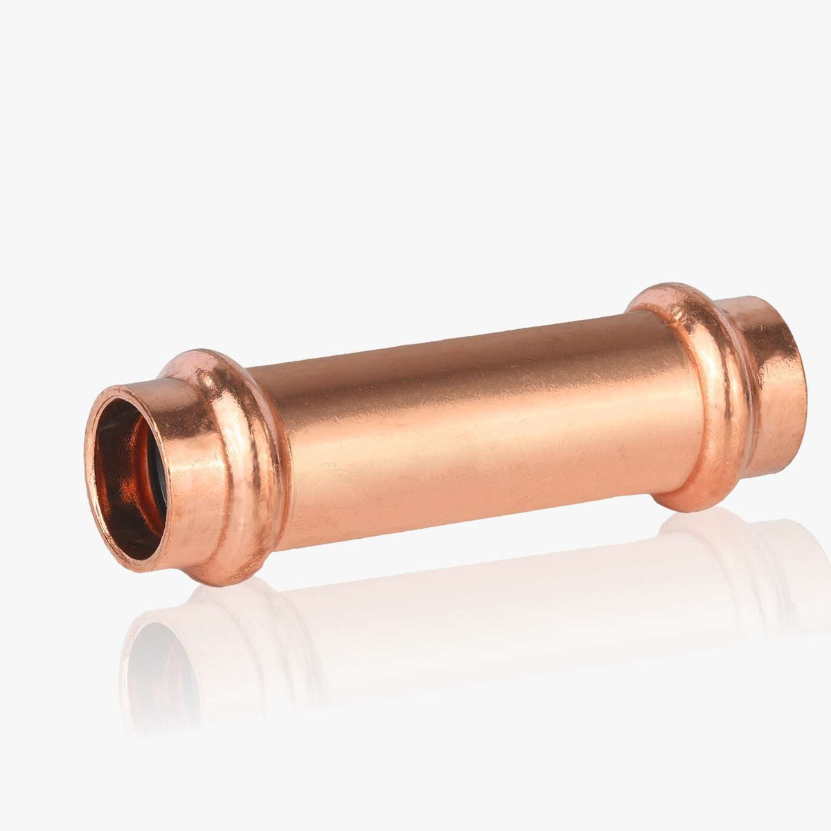 30 Pcs 1/2" Press Copper Extended Coupling (Lead Free)