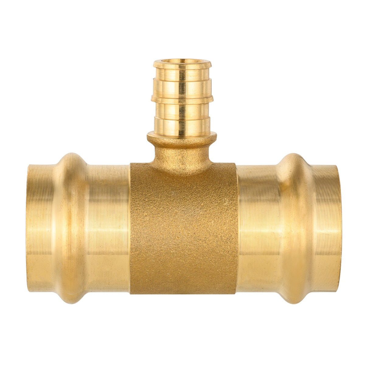 1" x 1" x 3/4" Press x Press PEX Expansion Brass Tee (Lead Free)