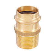 30 Pcs 3/4" Press x 3/4" Male Brass Adapter (Lead Free)