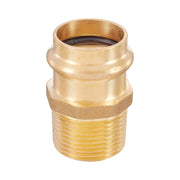 3/4" Press x 3/4" Male Brass Adapter (Lead Free)