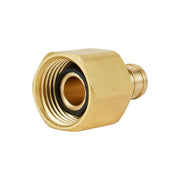 PEX-B Crimp 3/4" PEX x 3/4" Female NPT Brass Swivel Adapter (Lead Free)