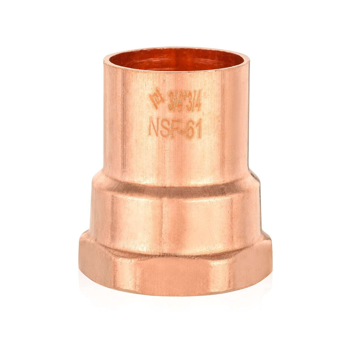 30 Pcs 1/2" C x 3/4" FNPT Copper Female Adapter at Wholesale Price