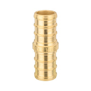 Shokotsu Metal pipe connectors PEX-B Crimp 1/2" PEX x 1/2" PEX Coupling (Lead Free)