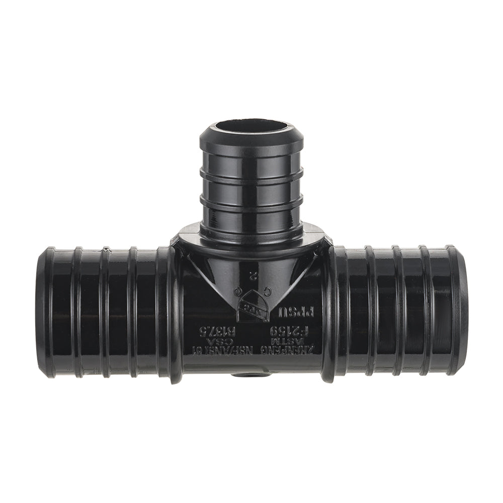 PEX-B Crimp 3/4" x 3/4" x 1/2" PPSU Tee