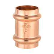 1" Press Copper Coupling w/Stop (Lead Free)