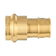 30 Pcs 1" Press x 3/4" PEX Expansion Brass Adapter (Lead Free)