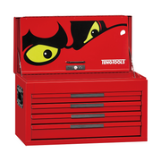 Teng Tools 140 Piece PRO35 14 Drawer 26 Inch Wide Service Hand Tool Kit - TC8140NF