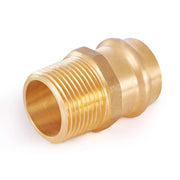 30 Pcs 1/2" Press x 1/2" Male Brass Adapter (Lead Free)