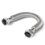10 Pcs 3/4" FIP x 3/4" FIP x 12" SS Corrugated Hose