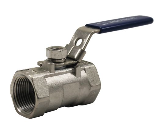 BV1P-150-316SS | 1 1/2" Ball Valve - 1 Piece, 316SS
