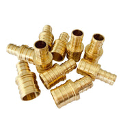 30 Pcs PEX-B Crimp 1" PEX x 3/4" PEX Coupling (Lead Free)