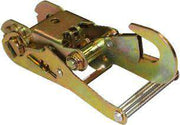 2 Inch Short Wide Handle Strap Ratchet w/ Snap Hook | 2RSWSH