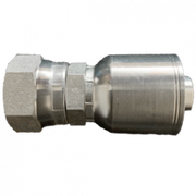 200-ORFS-08-10-1P | 1/2" x 5/8" O'Ring Face Seal, 1-Piece Hose Fitting for 1 & 2 Wire Braid