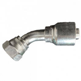 R4F4-FJX45-16 | 100R4/FLEX4, 1" HOSE X 1" 45 DEGREE FJX