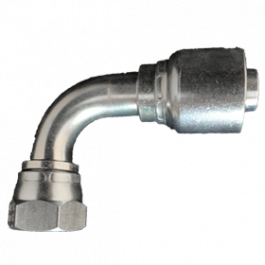 R4F4-FJX90-16 | 100R4/FLEX4, 1" HOSE X 1" 90 DEGREE FJX